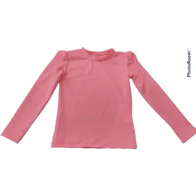 Piccoli Principi Alexandra New Origami Puffy Sleeve Shirt Rash Guard UPF50+, Pink