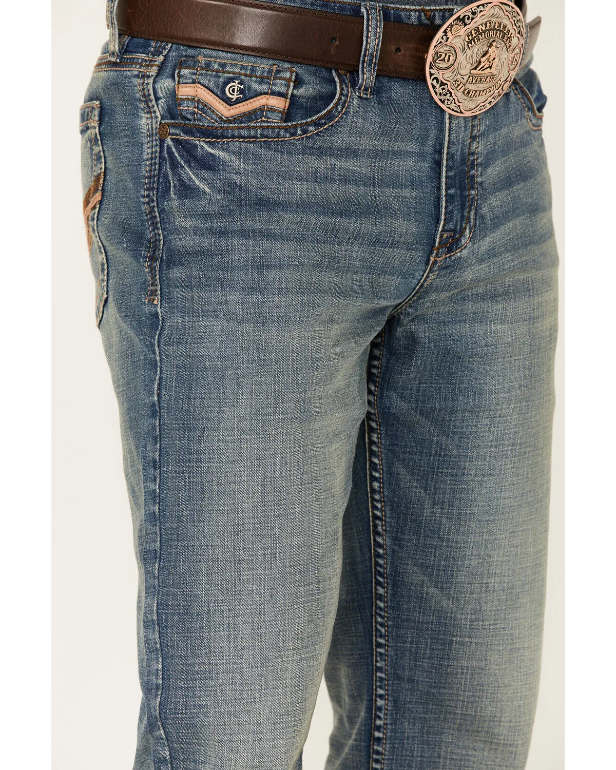 Product Name:  Cody James Core Men's Whistle Medium Wash Stretch Stackable Straight Jeans