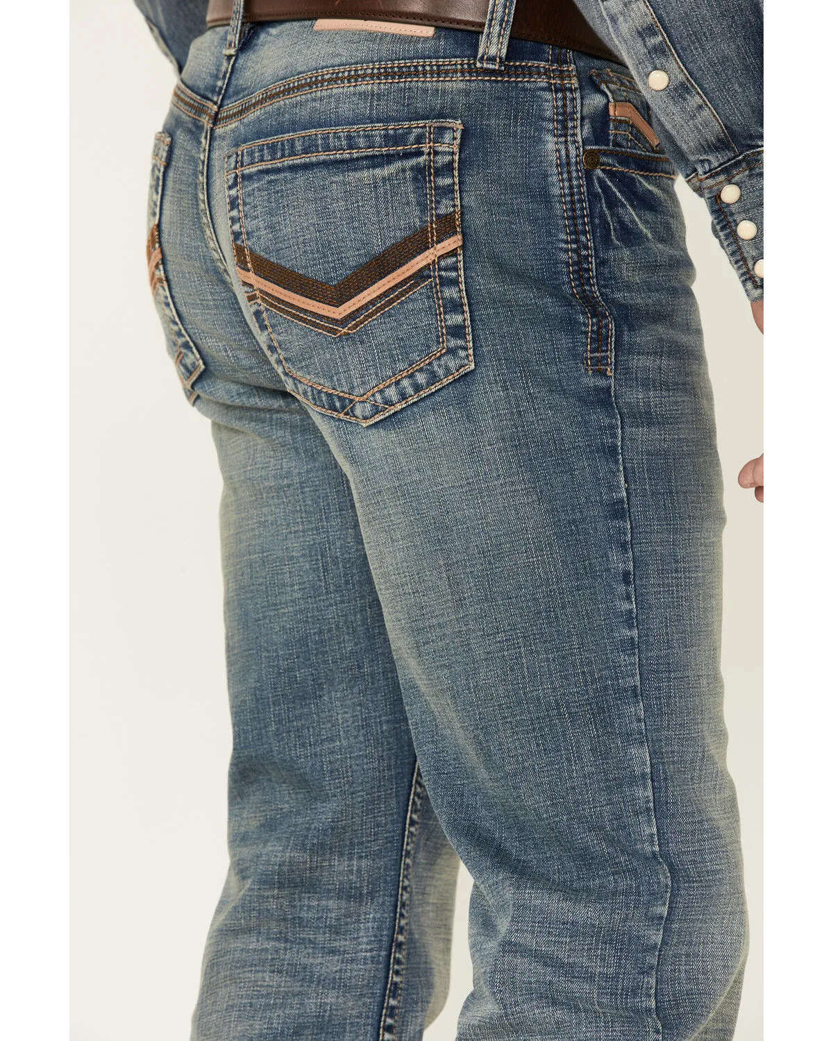 Product Name:  Cody James Core Men's Whistle Medium Wash Stretch Stackable Straight Jeans