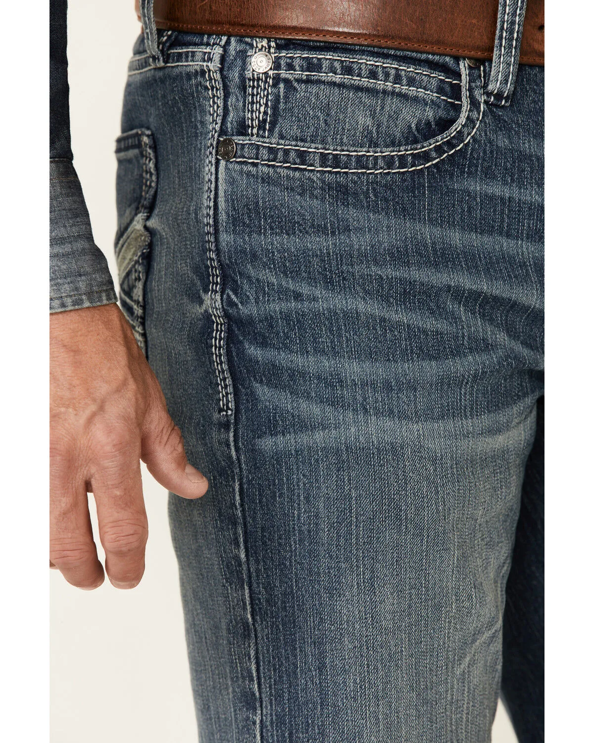 Product Name:  Cody James Men's Hide Out Med Stretch Stackable Straight Jeans