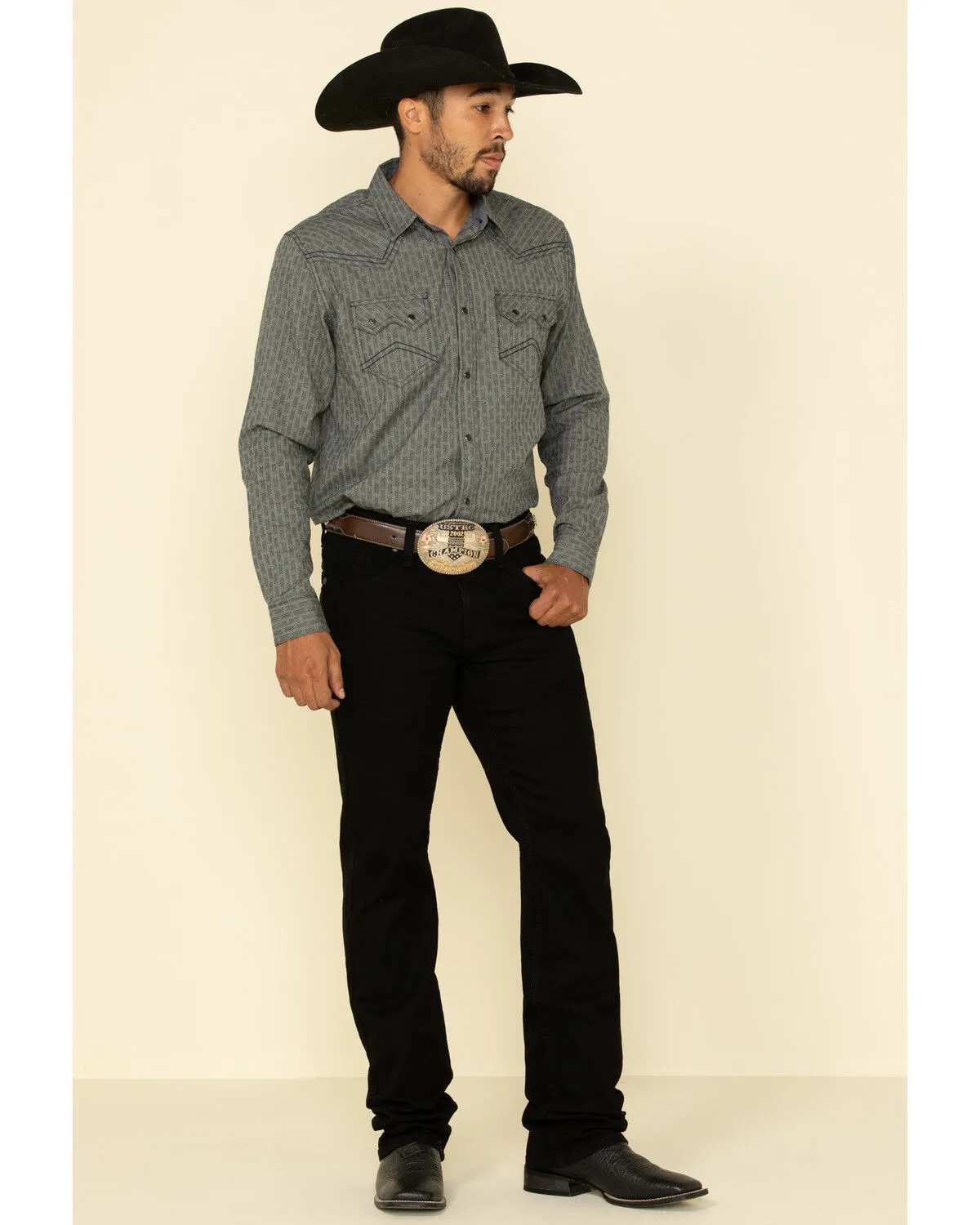 Product Name:  Cody James Men's Night Rider Stretch Stackable Straight Jeans