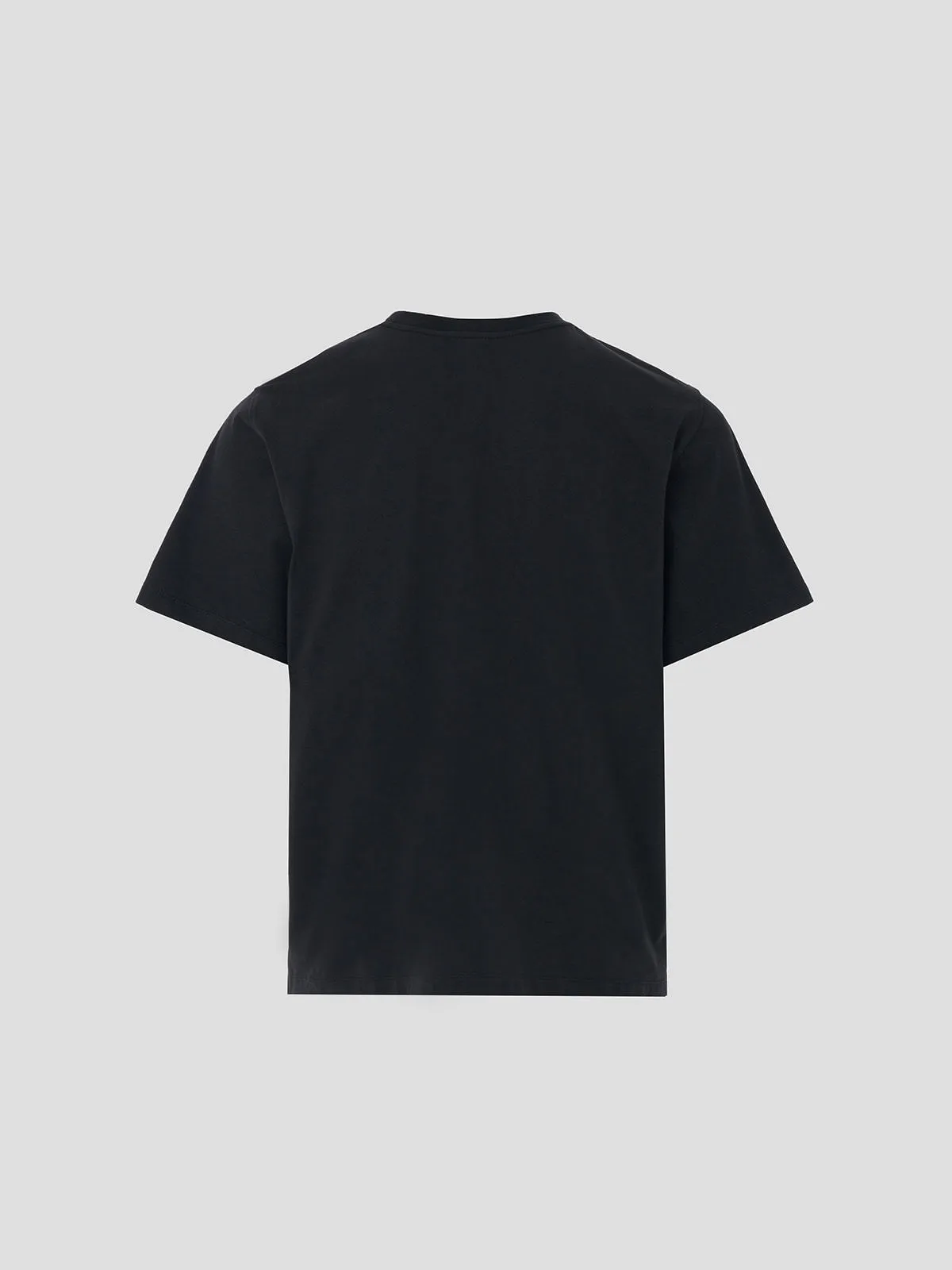 RECTO  |Unisex Street Style Plain Cotton Logo T-Shirts