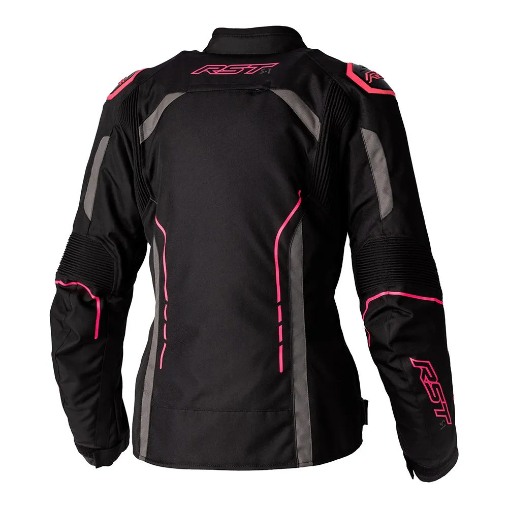 RST S1 Ladies Jacket - Black/Neon Pink