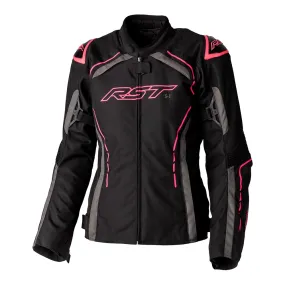 RST S1 Ladies Jacket - Black/Neon Pink