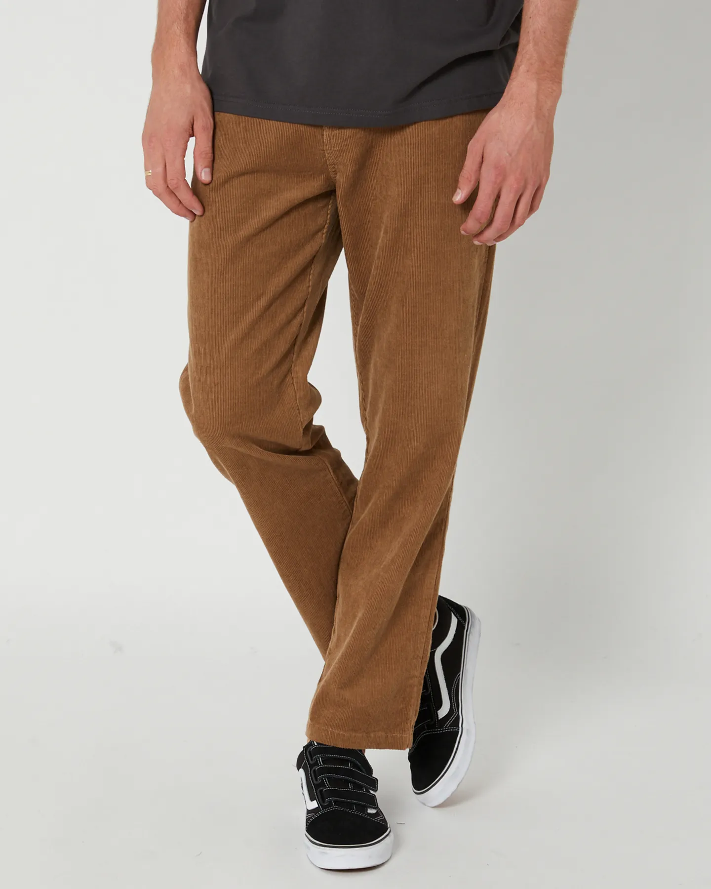 Rusty Rifts Cropped 5 Pocket Pant - Camel | SurfStitch