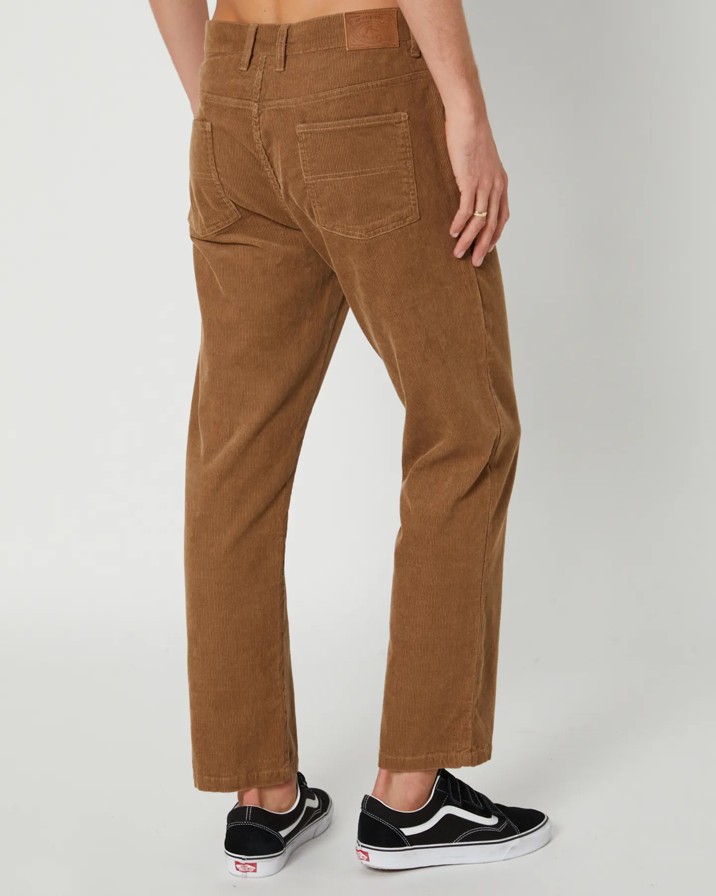 Rusty Rifts Cropped 5 Pocket Pant - Camel | SurfStitch