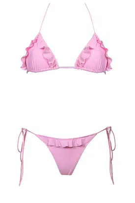 Shani Shemer - Marrisia Bikini Bottom - Baby Pink