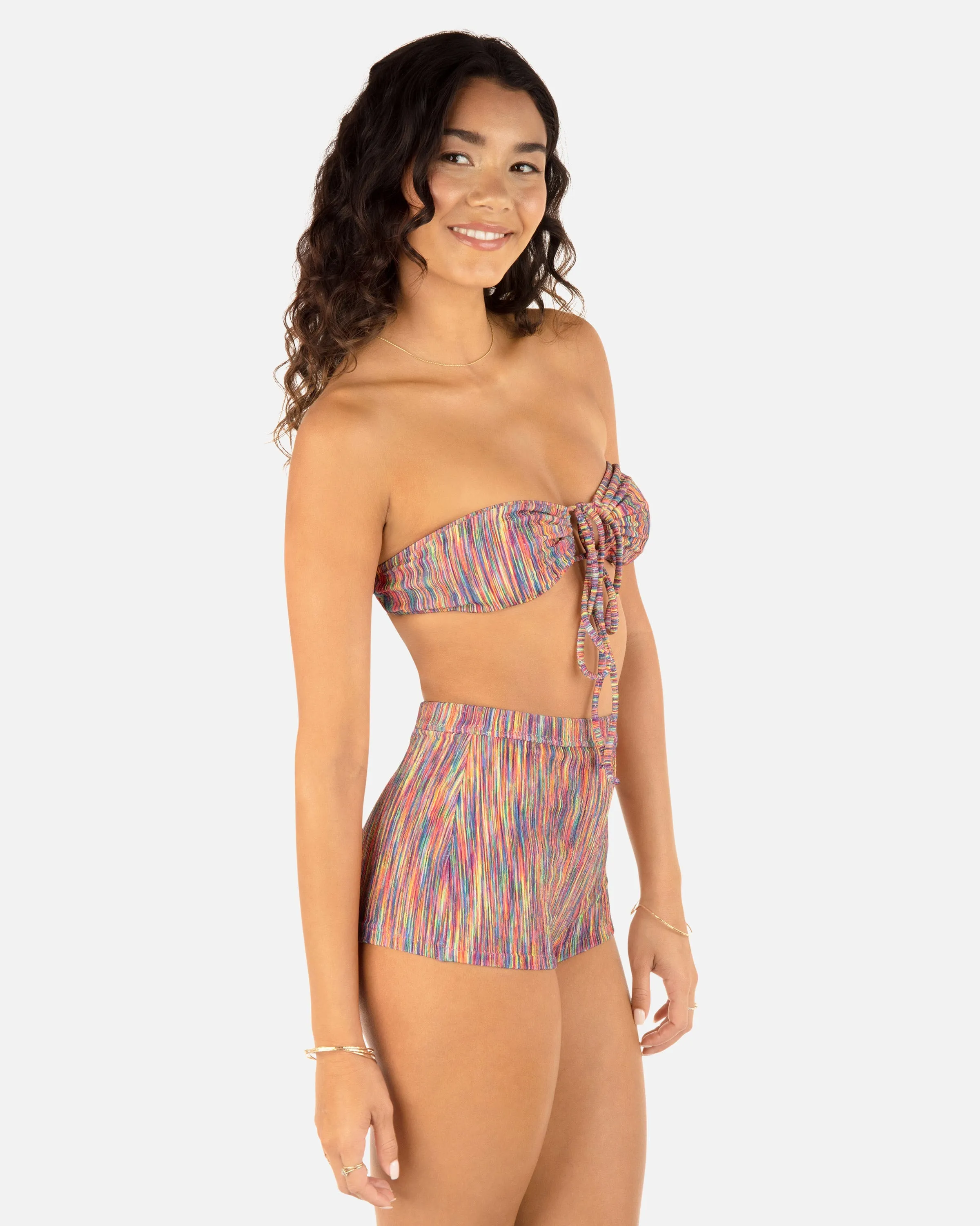 Spacedye Scrunch Retro Swim Short