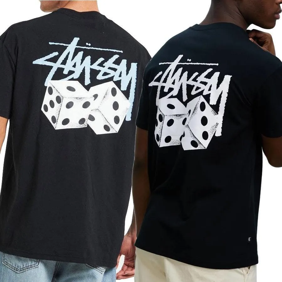 STUSSY  |Unisex Street Style Plain Cotton Logo Skater Style T-Shirts