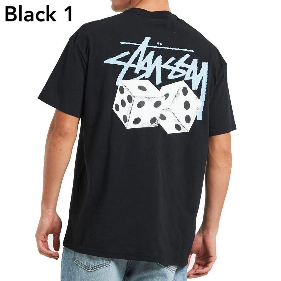 STUSSY  |Unisex Street Style Plain Cotton Logo Skater Style T-Shirts