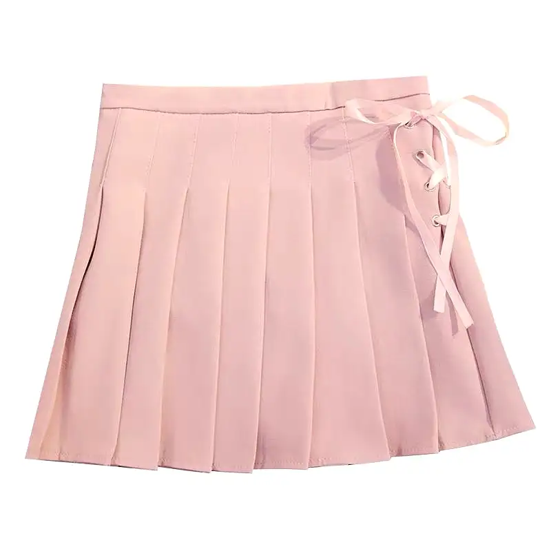 SWEET PREPPY STYLE HIGH WAIST PLEATED SKIRT BY61082