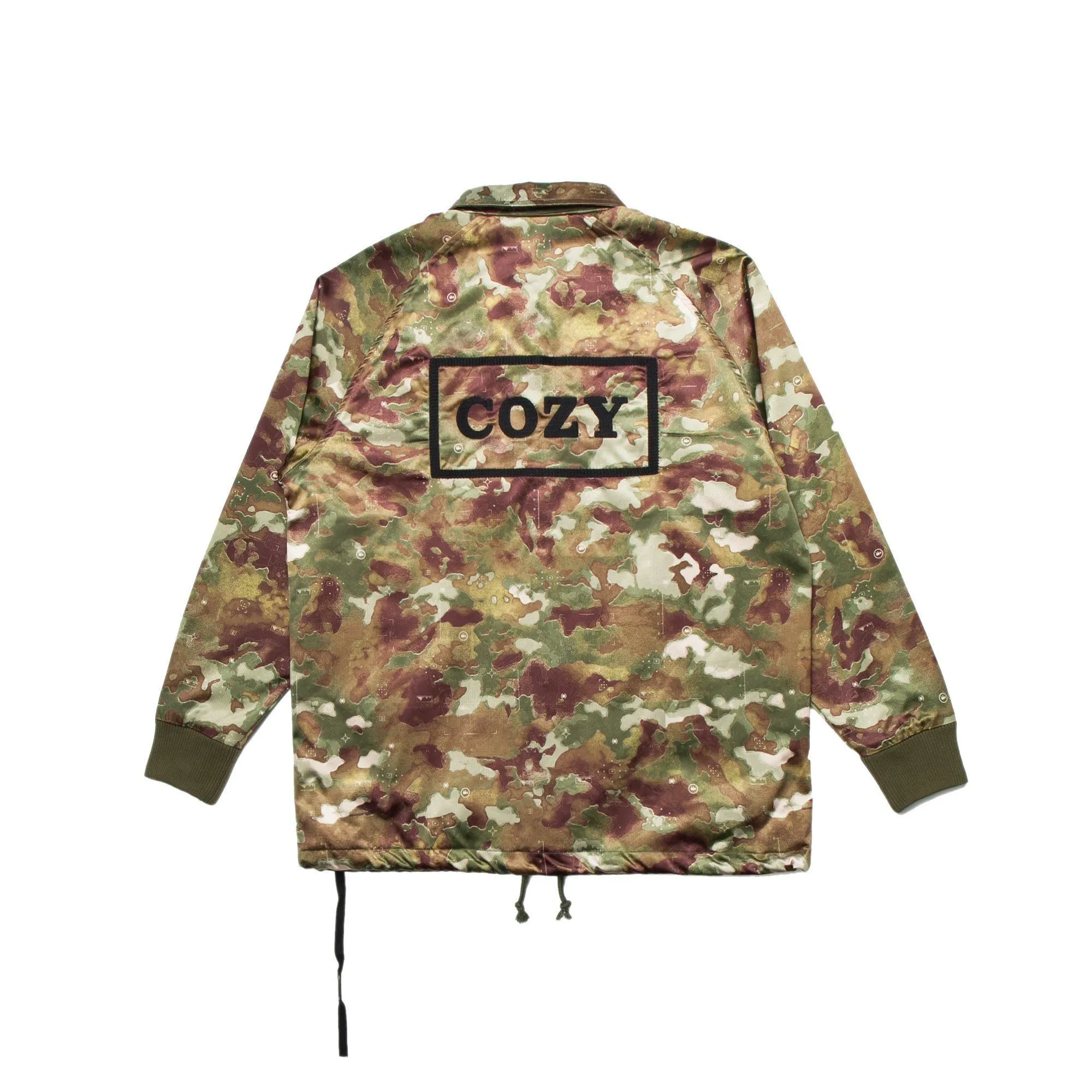 TEAM COZY CASTLE COACHES JACKET CAMO TC1705007-CAMO