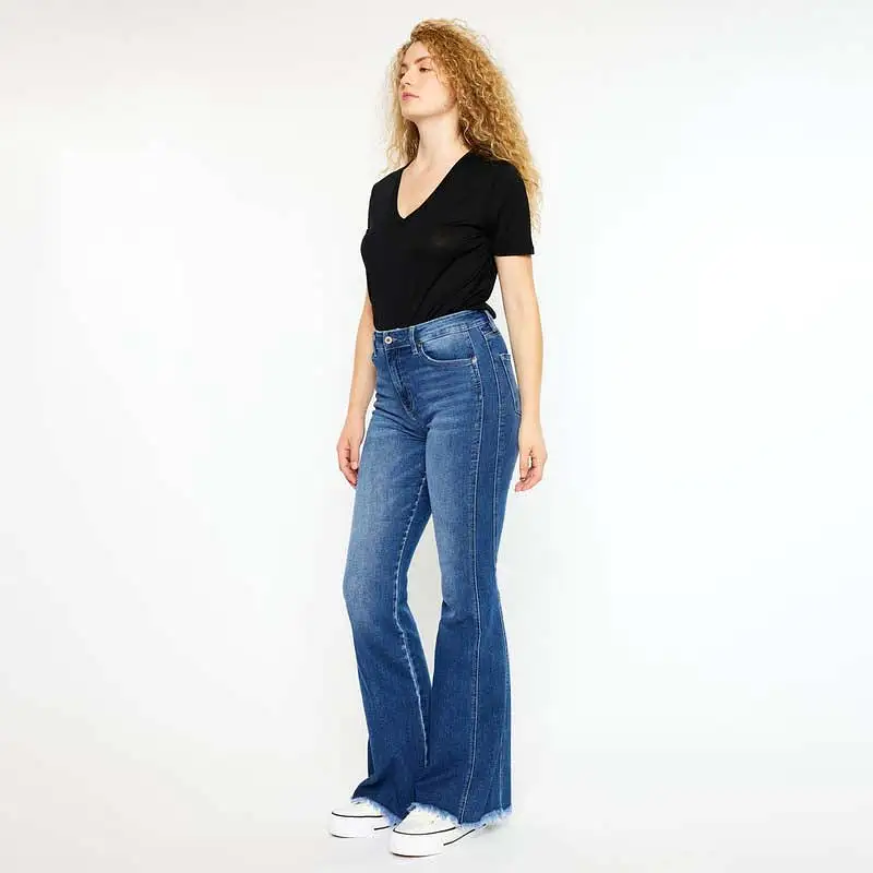 The Annika High Rise Flare Jeans