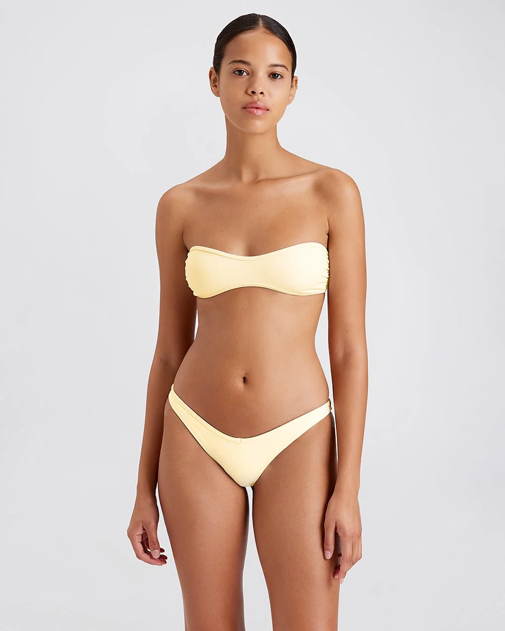 The Maeve Bikini Top in Ecru