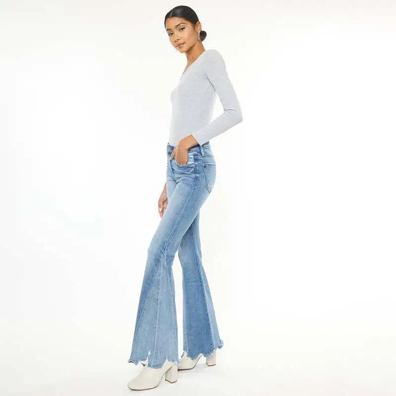 The Rosecrans Mid Rise Flare Jeans