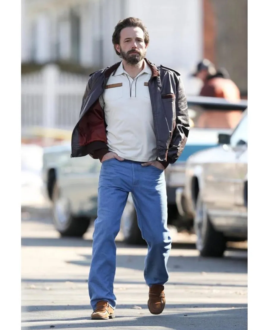 The Tender Bar 2021 Ben Affleck Jacket | Uncle Charlie Leather Jacket