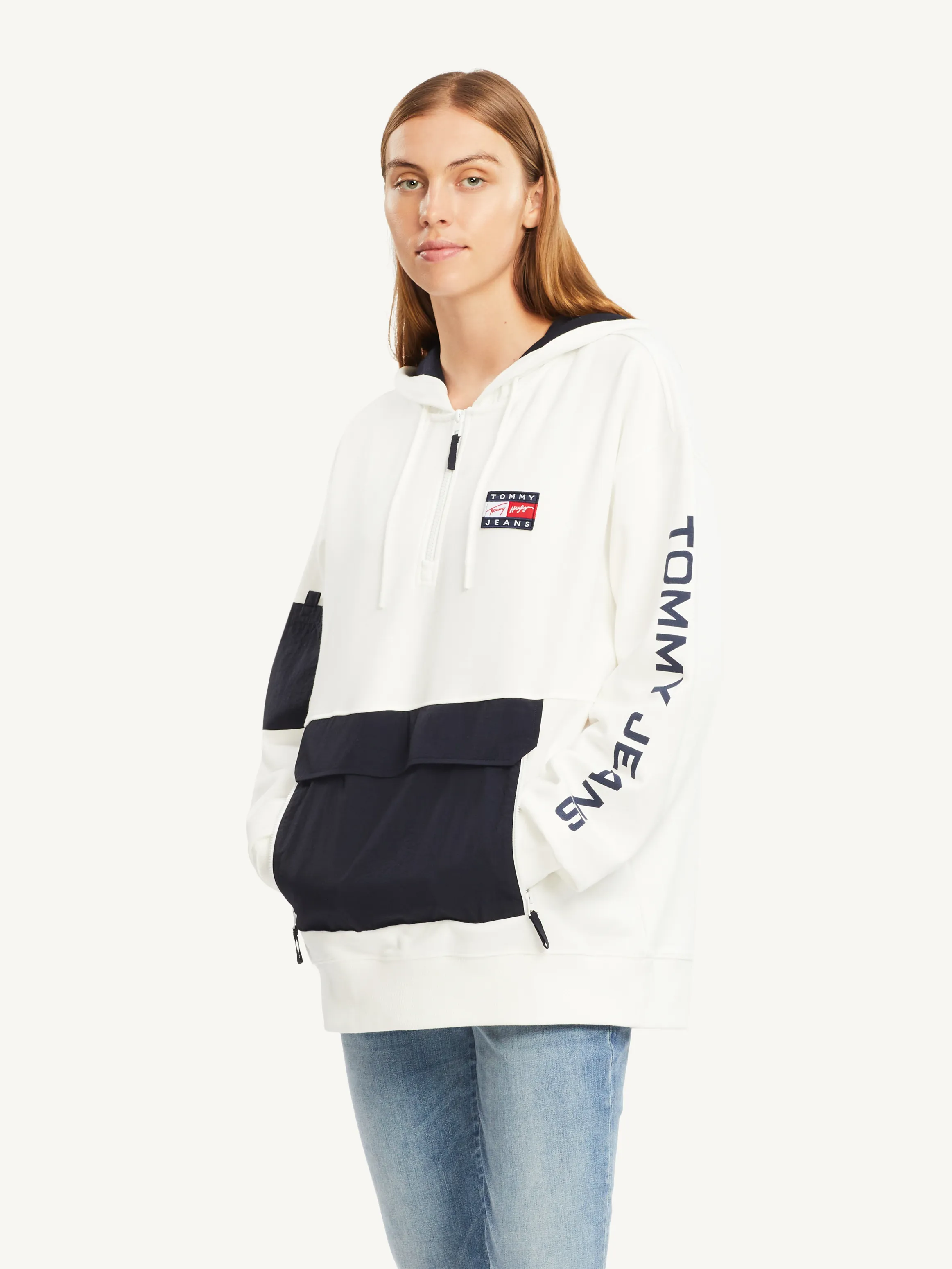 TJ Street Unisex Half-Zip Hoodie | Hoodies | Tommy Hilfiger