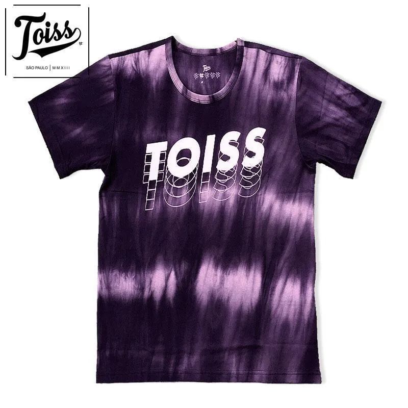 TOISS  |Street Style Tie-dye Cotton Short Sleeves Logo T-Shirts