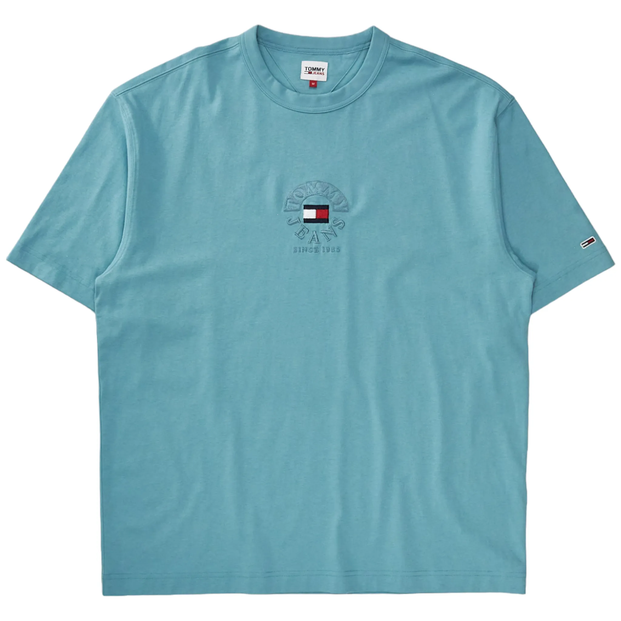 Tommy Jeans Aqua Logo T-Shirt