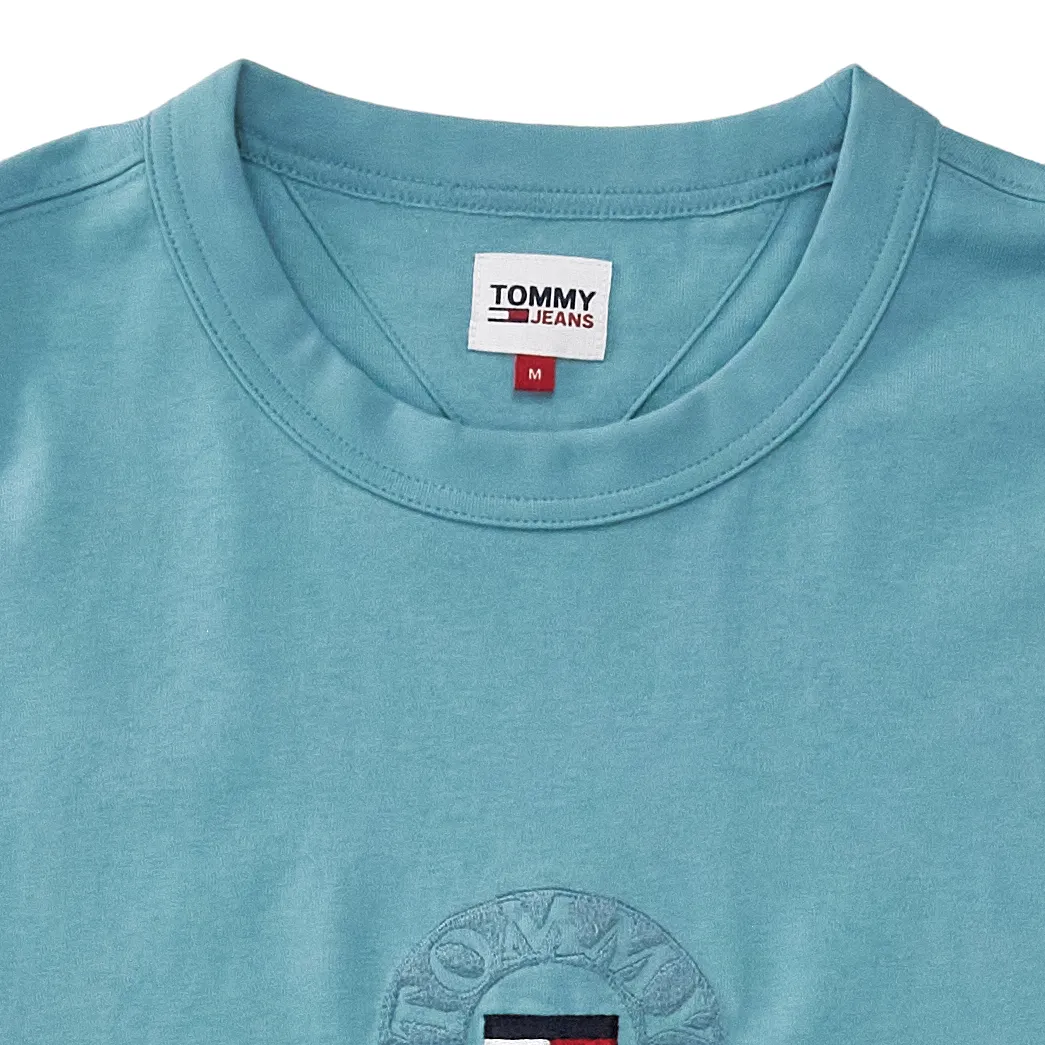 Tommy Jeans Aqua Logo T-Shirt