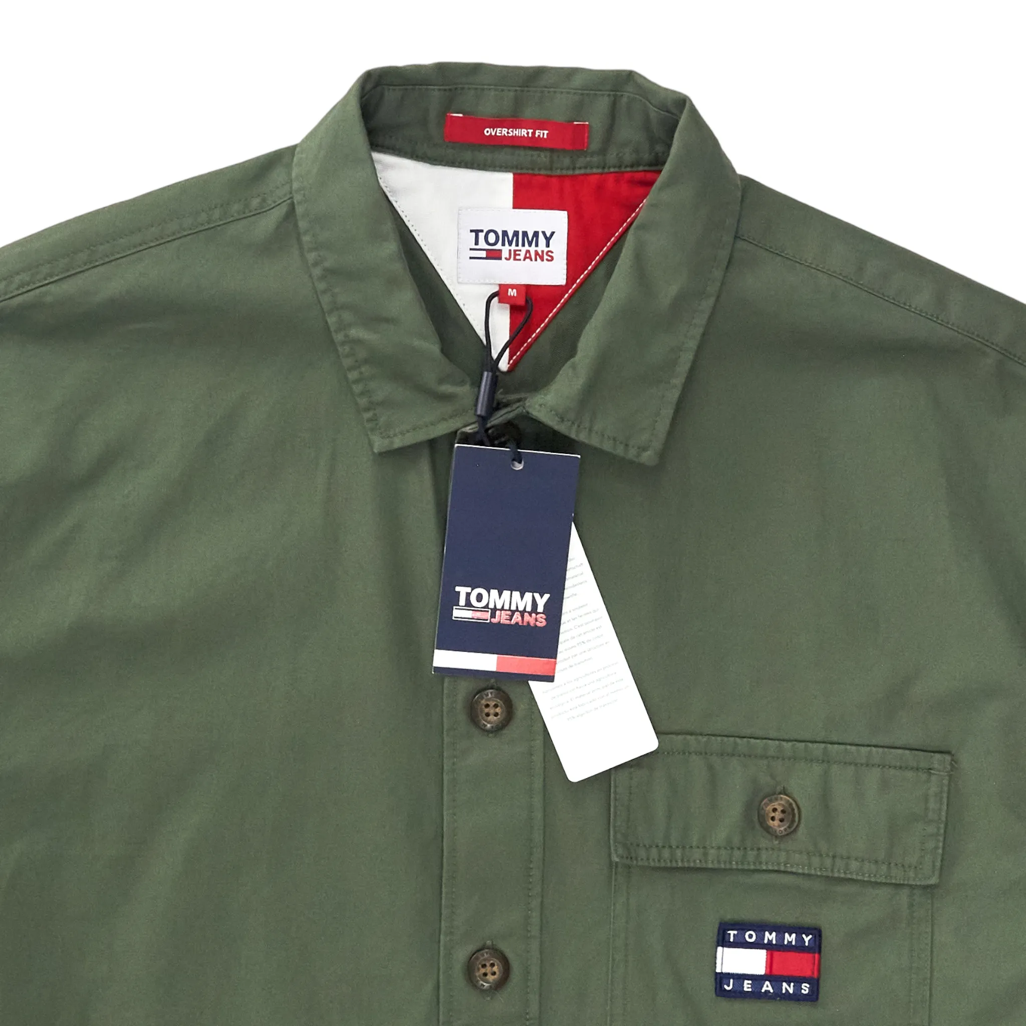 Tommy Jeans Green Hero Overshirt