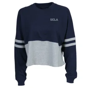 UCLA Ladies Cropped Retro Jersey Nvy Oxd