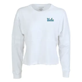 UCLA Ladies Cropped Retro White Jersey