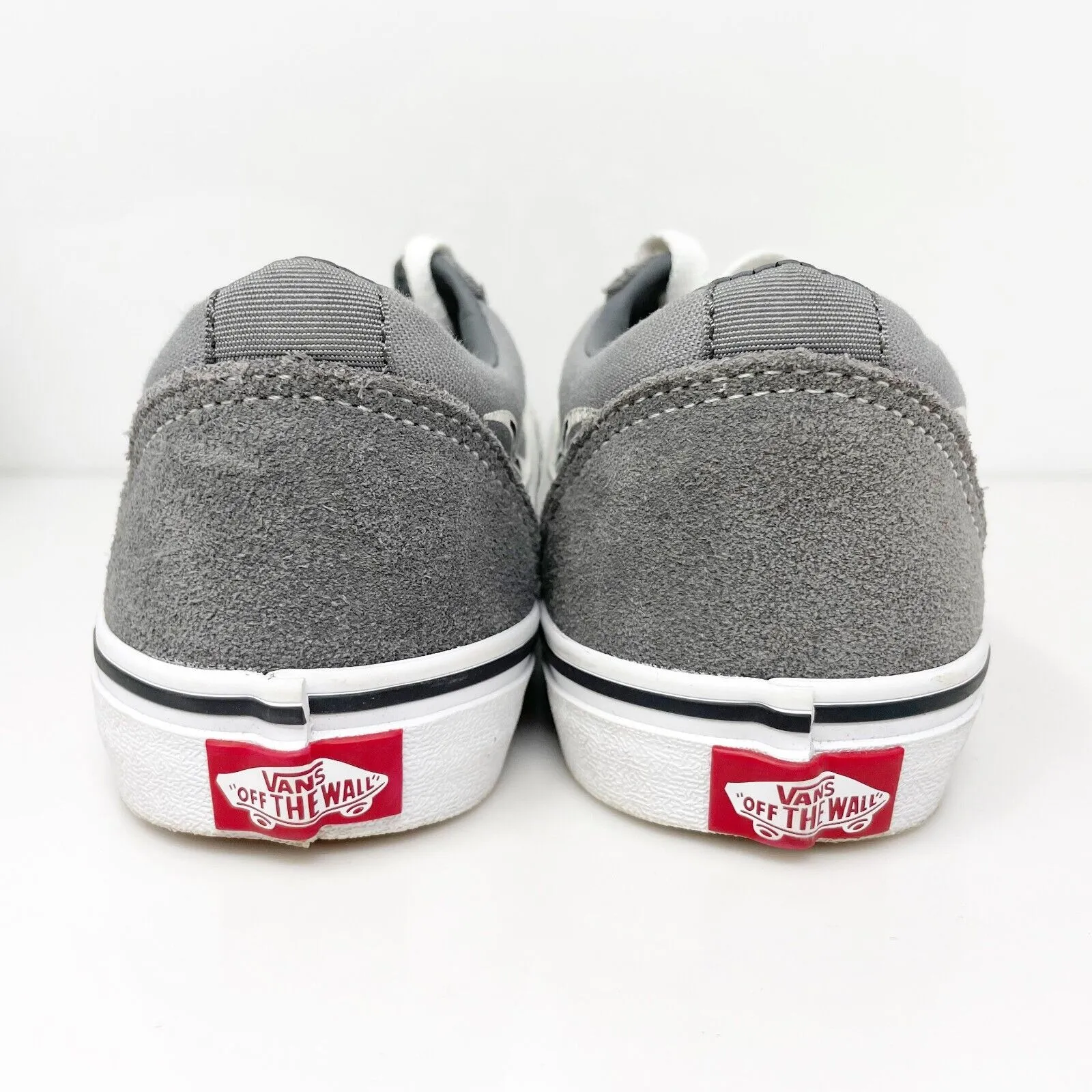 Vans Boys Off The Wall 500714 Gray Casual Shoes Sneakers Size 5