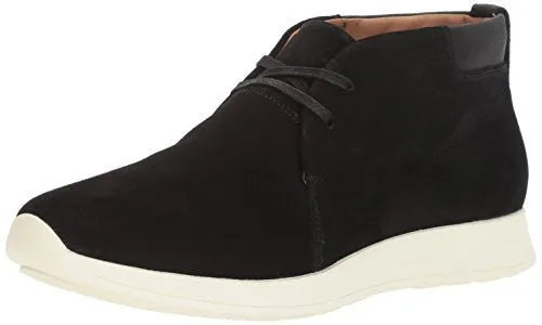 VINCE MEN'S MARCUS FASHION SNEAKER, BLACK, 9 M US