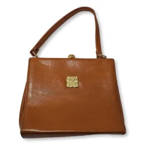 Vintage brown leather bag