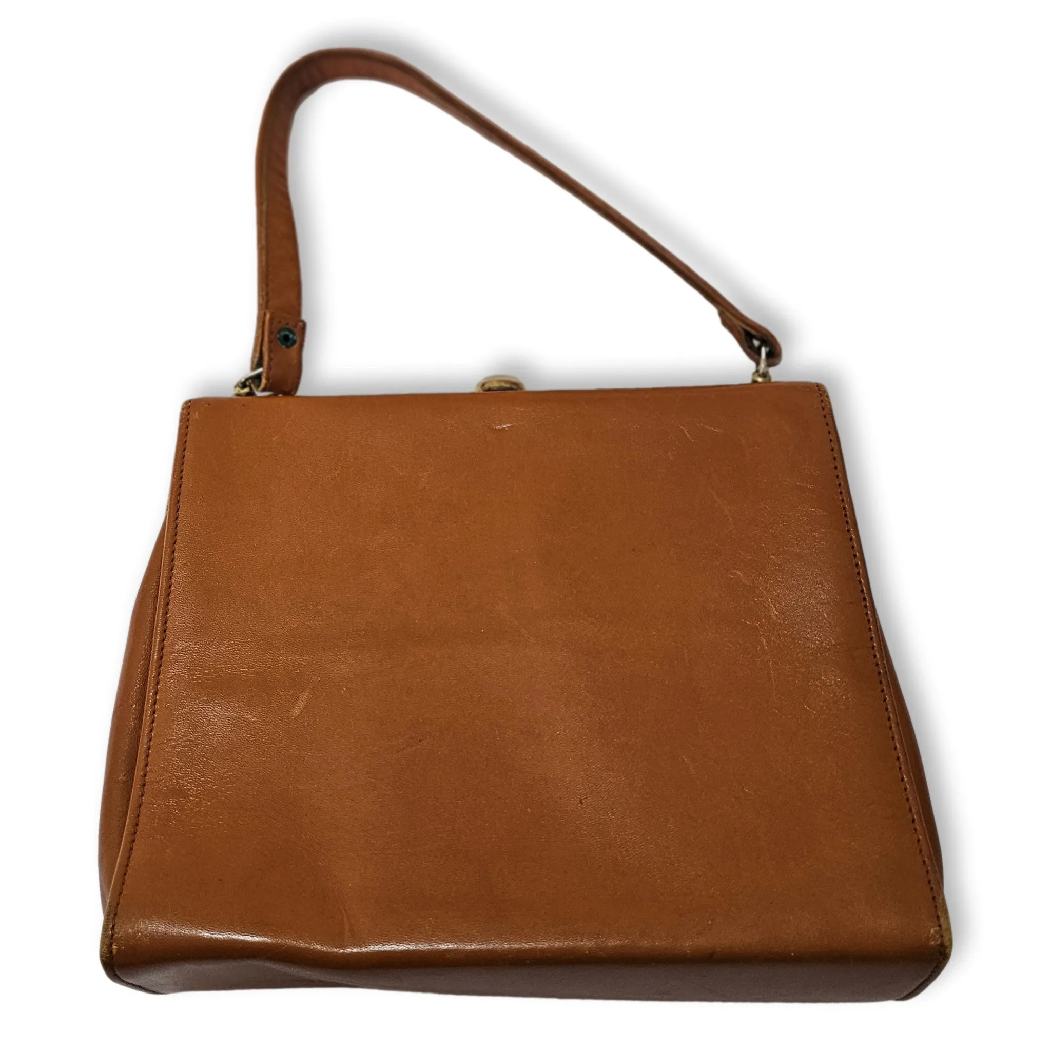 Vintage brown leather bag