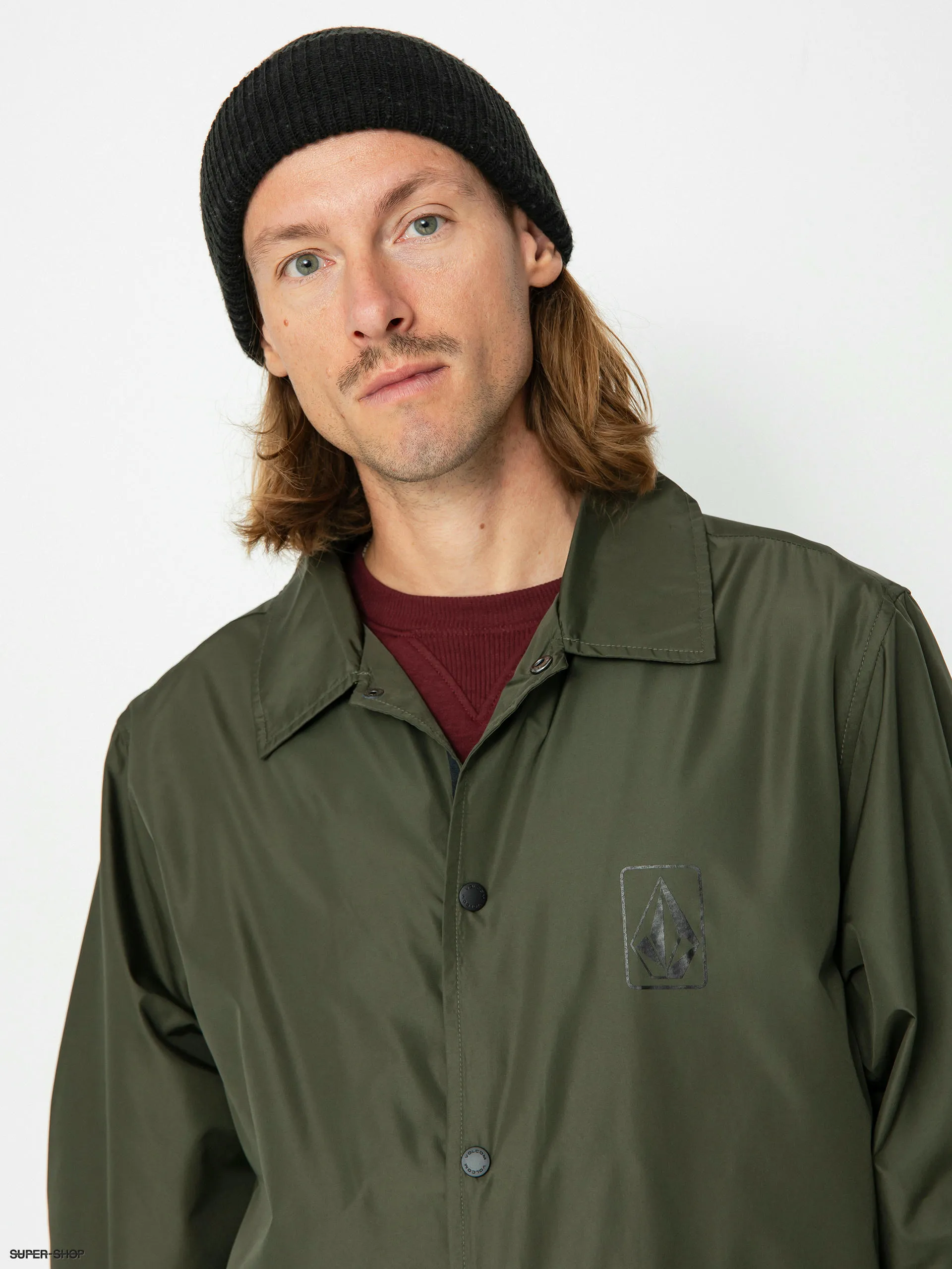 Volcom Skate Vitals Coach Jacket (squadron green)