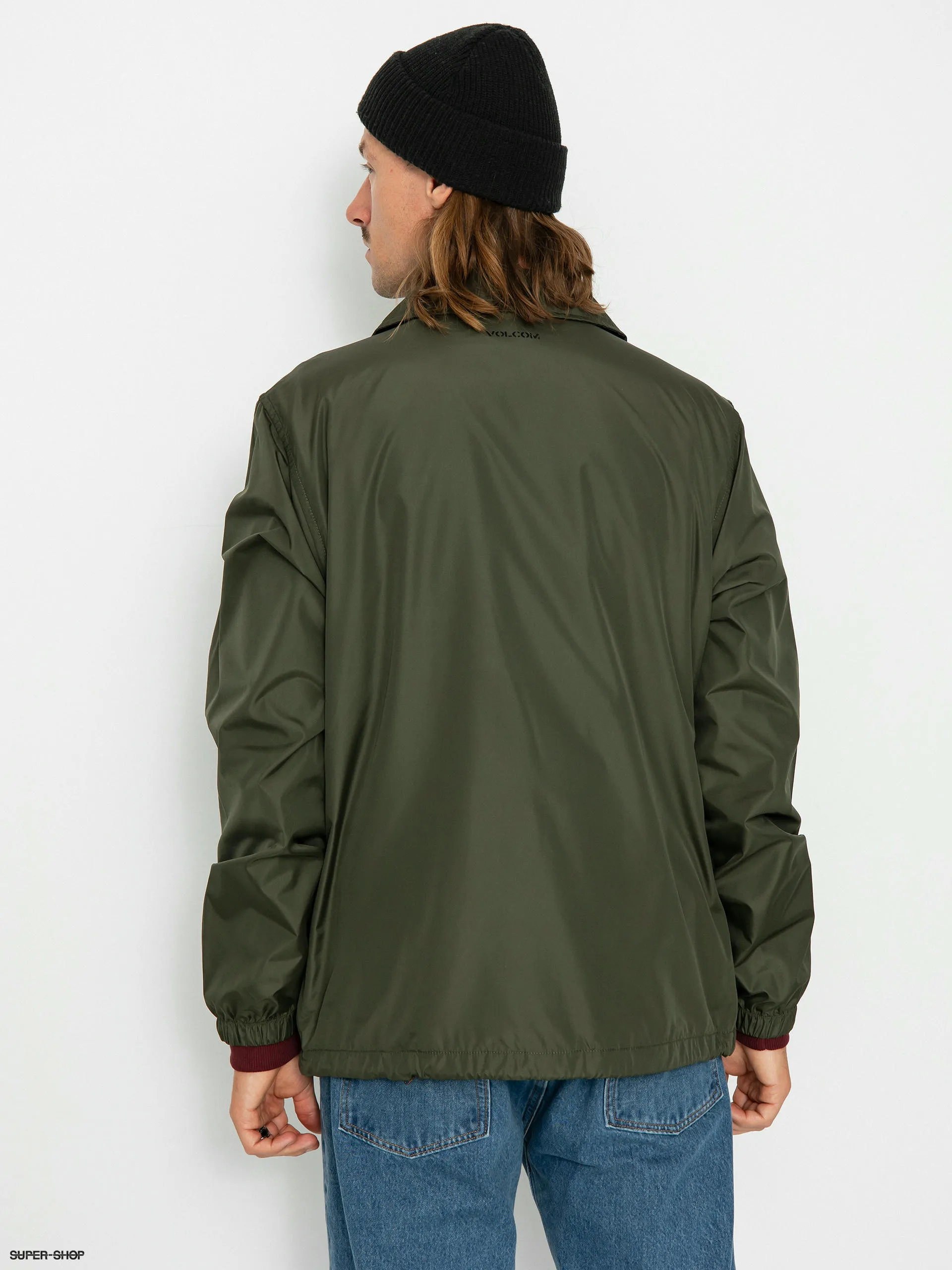 Volcom Skate Vitals Coach Jacket (squadron green)