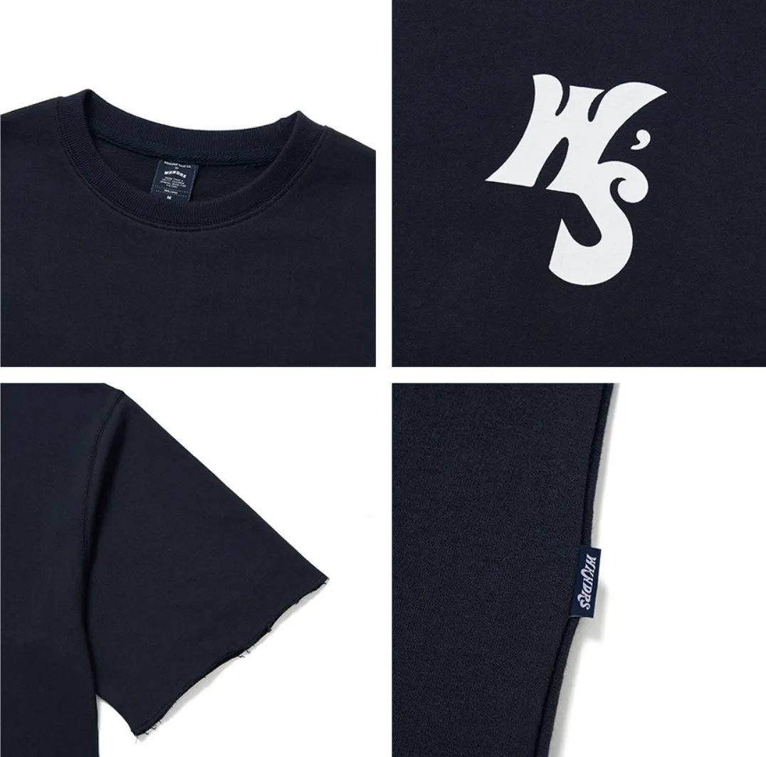 WKNDRS  |Unisex Street Style Logo T-Shirts