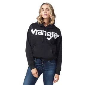 Women's Wrangler Retro Bold Logo Cropped Hoodie 112322119