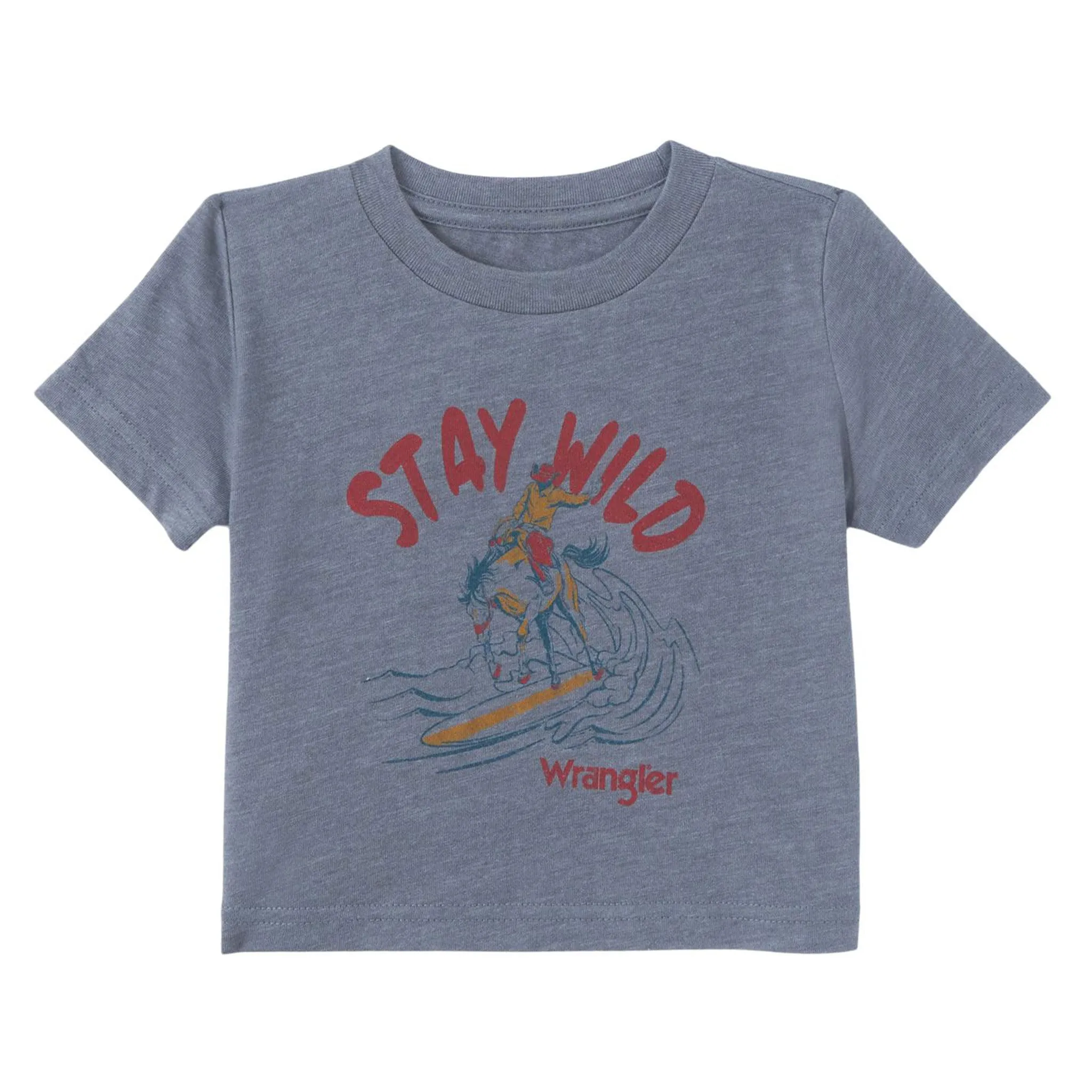 Wrangler Toddler Heather Stay Wild Tee