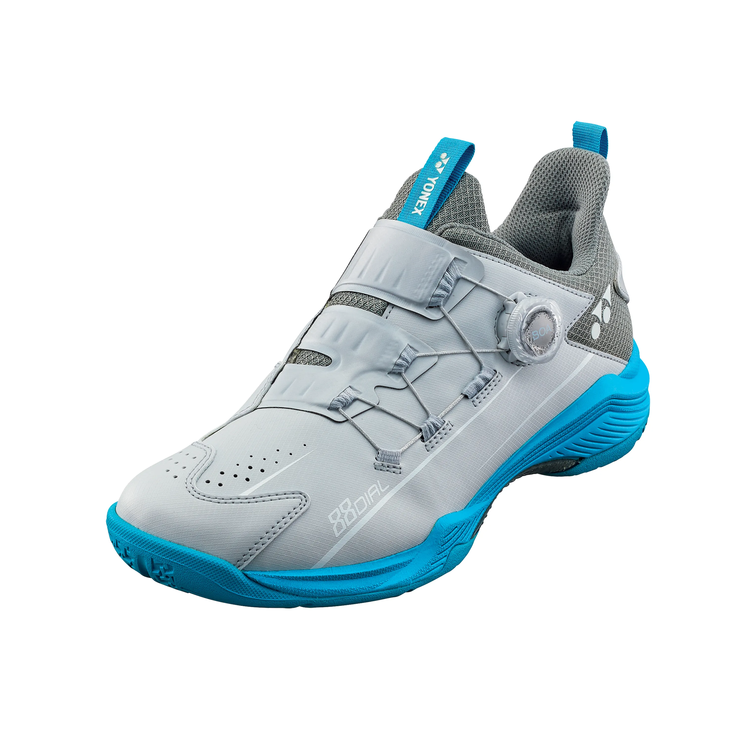 Yonex Power Cushion 88 DIAL 2 Badminton Shoes Turquoise/ Gray MEN'S (Clearance)