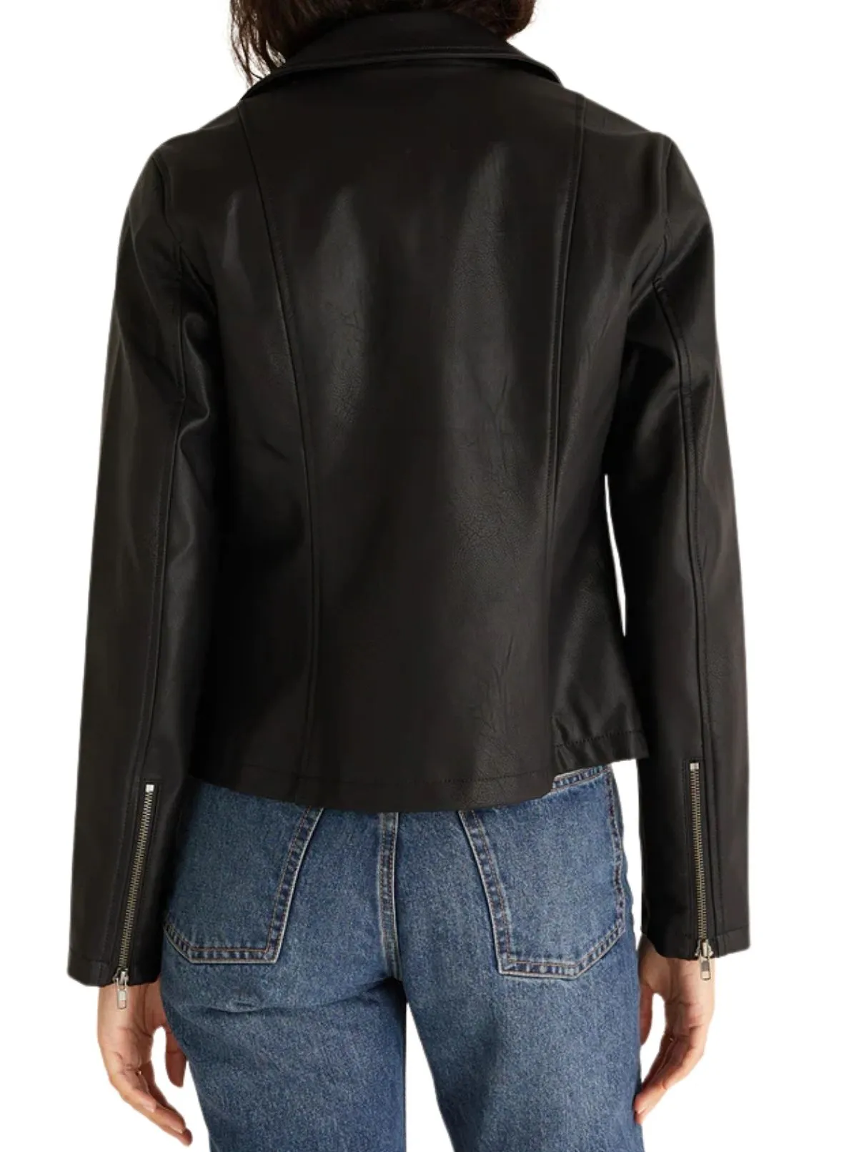 Z Supply Trina Moto Jacket in Black